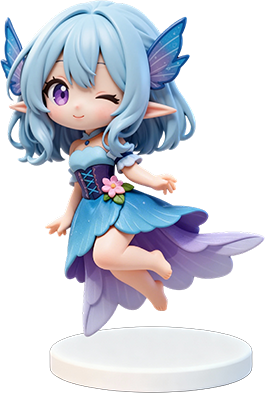 Purple Fairy-Lantern Fairy