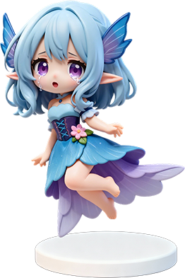 Blue Larkspur Fairy