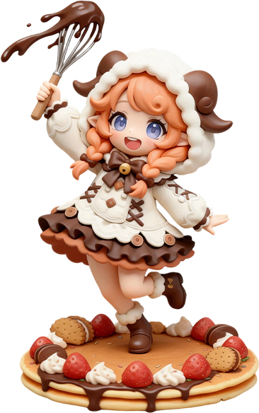 Peach Jeweled Peony Fairy