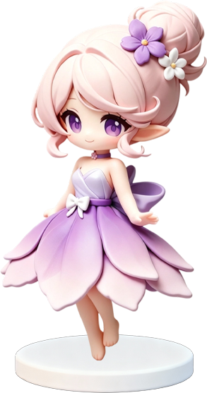 Purple Fairy Primrose Fairy