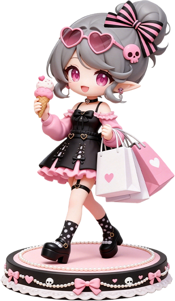 Porcelain Cherry Blossom Fairy