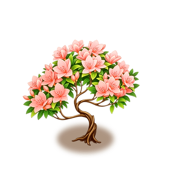 Coral Pink Rhododendron