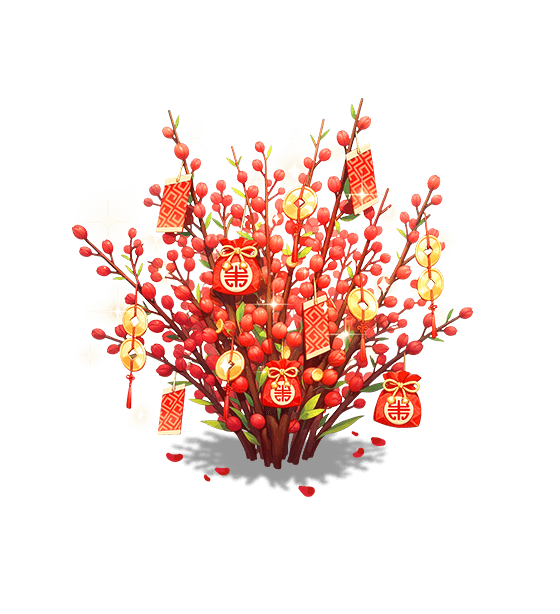 Fortune du prunier rouge