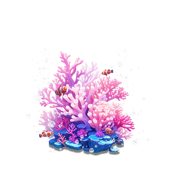 Pink Coral Reef