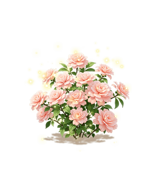 Peach New Dawn Rose
