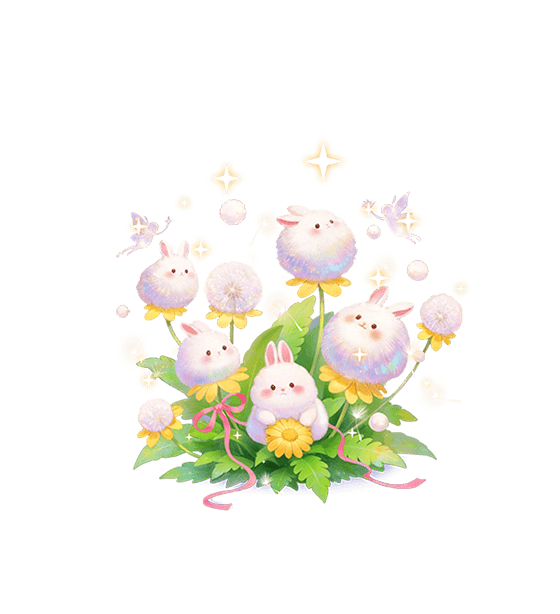 White Bunnycotton