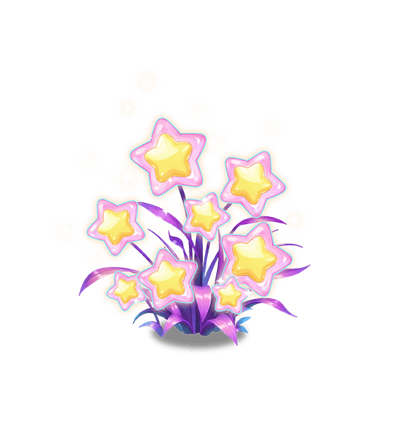 Pink Starry Pollenveil