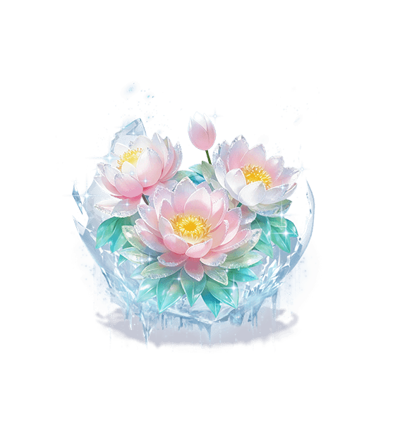 Lotus des neiges de cristal