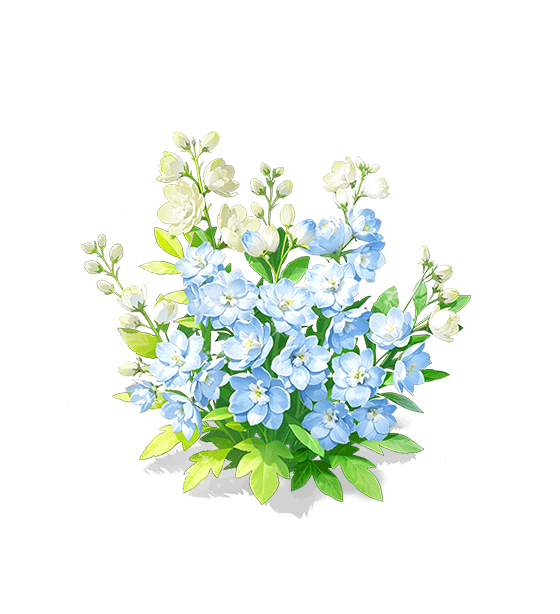 Pied-d'alouette bleu clair