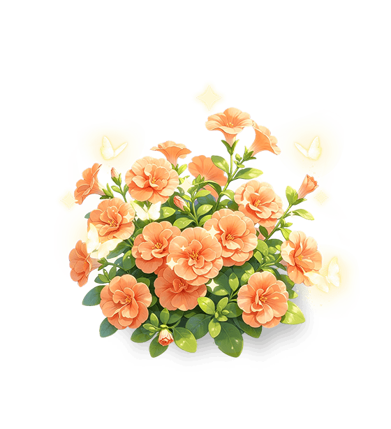 Tangerine Tide Calibrachoa