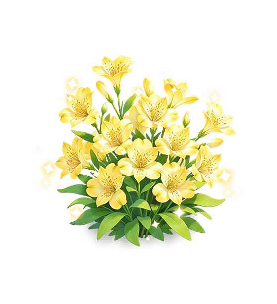 Sunny Pomelo Peruvian-lily