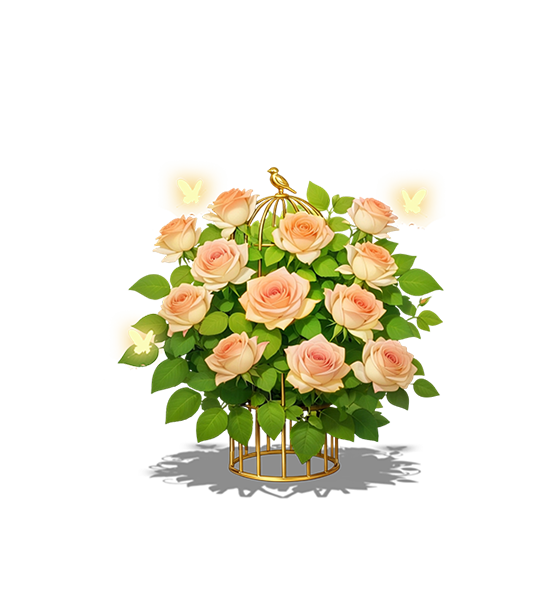 Champagne Gilded Rose