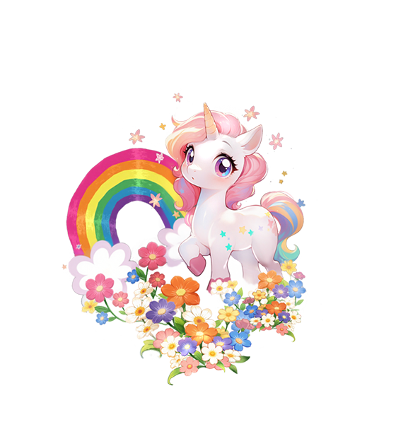 Peach Unicorn