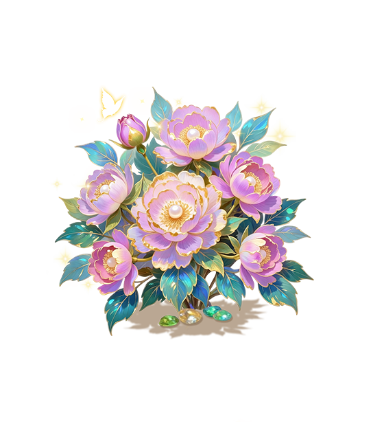 Purple Glaze Peony