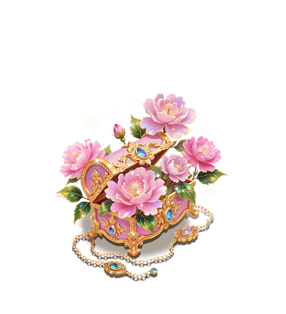 Pink Hibiscus Jewelry Box