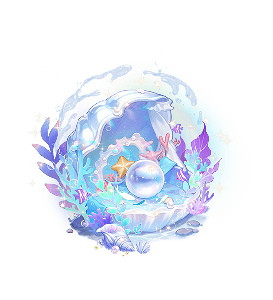 Coquillage de rêve bleu