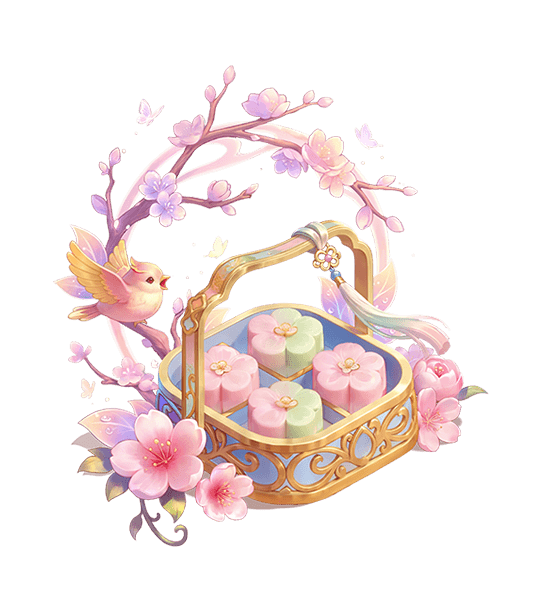 Panier de Gâteau Fleur