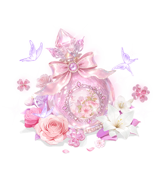 Parfum floral de rosée