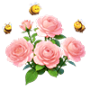 Pink Bumble Rose