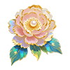 Peach Jeweled Peony