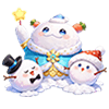 Fluffy Snowbaby