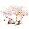 Porcelain Cherry Blossom