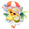 Beach Duck Cool Summer