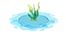 Swaying Green Seagrass — stage 1