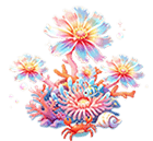 Blooming Glow Anemone — stage 3