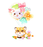 Flower Fox Cloud Joy — stage 2