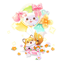 Flower Fox Cloud Joy — stage 3
