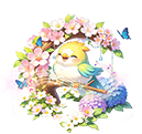 Floral Thicket Chirps — stage 3