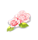 Playful Cat's Floral Umbrella — stage 1