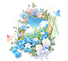 Floral-Framed Cloud Tale — stage 3